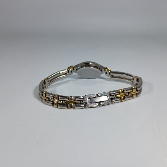 VTG Caravelle by Bulova Ladies Analog Quartz Gold & Silver Tone Wristwatch Watch - Picture 8 of 9